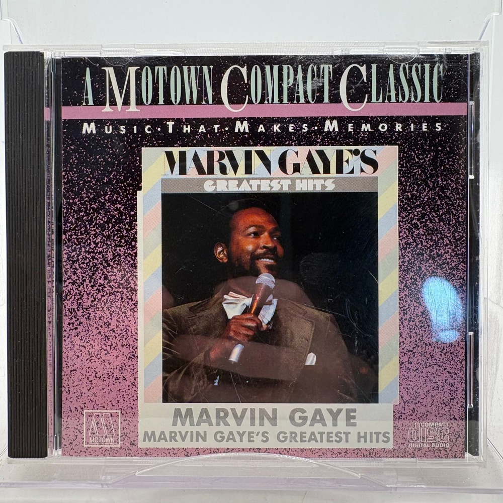 Marvin Gaye Greatest Hits Motown Compact Classic CD MCD05191 Soul R&B 1987